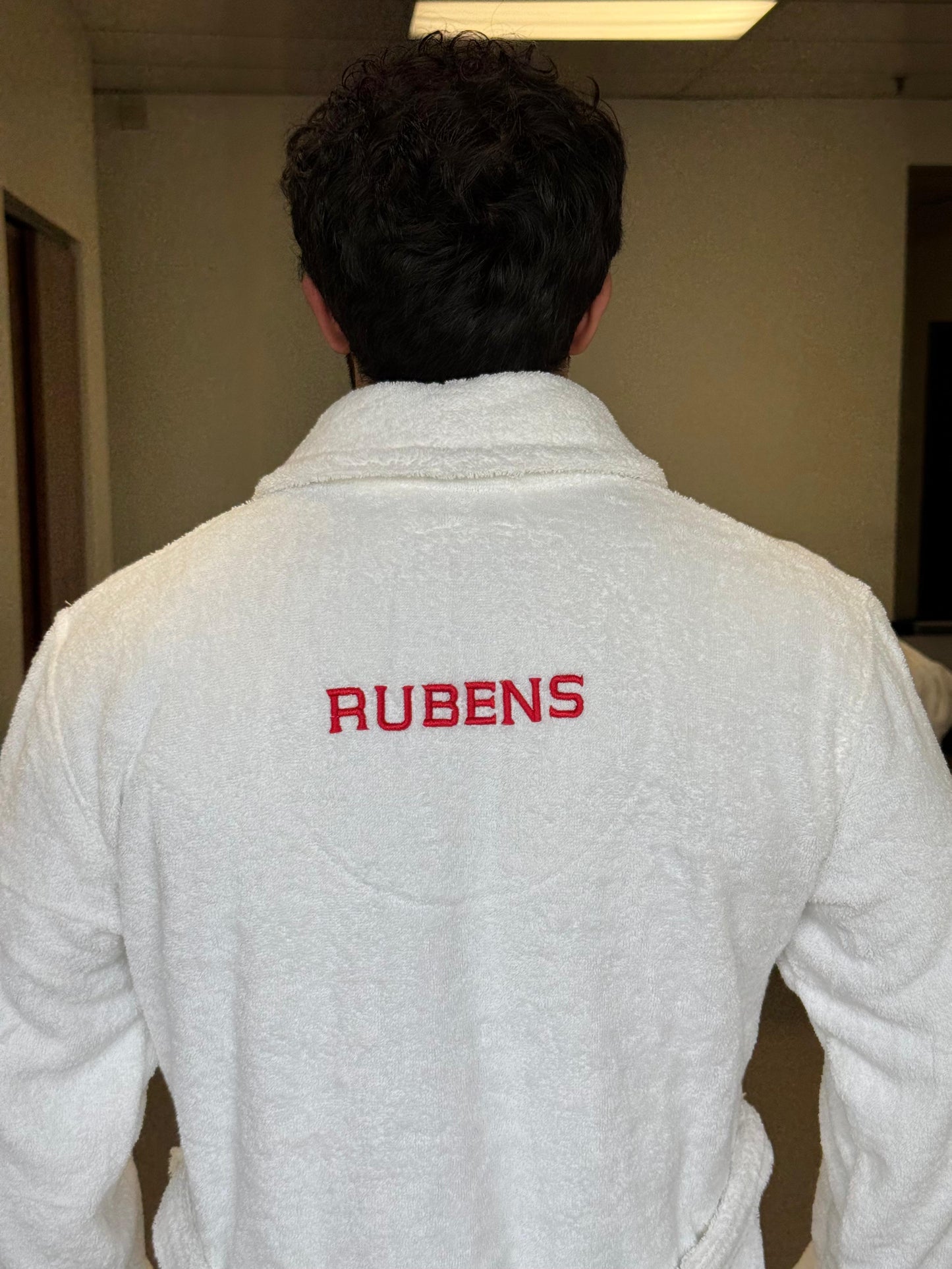 Embroidered Bathrobe, Personalized Bathrobe