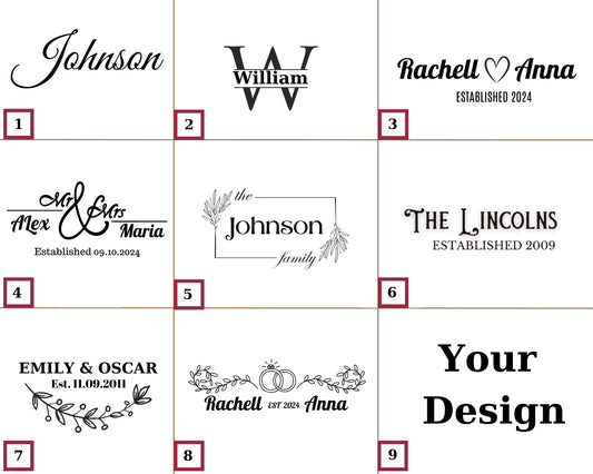 Personalized Cutting Board