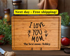 Personalized Cutting Board, Unique Mothers Day Gift, Moms Day Gift, Custom Mothers Day Personalized Mothers Day, Gift For Mom Grandma Gift