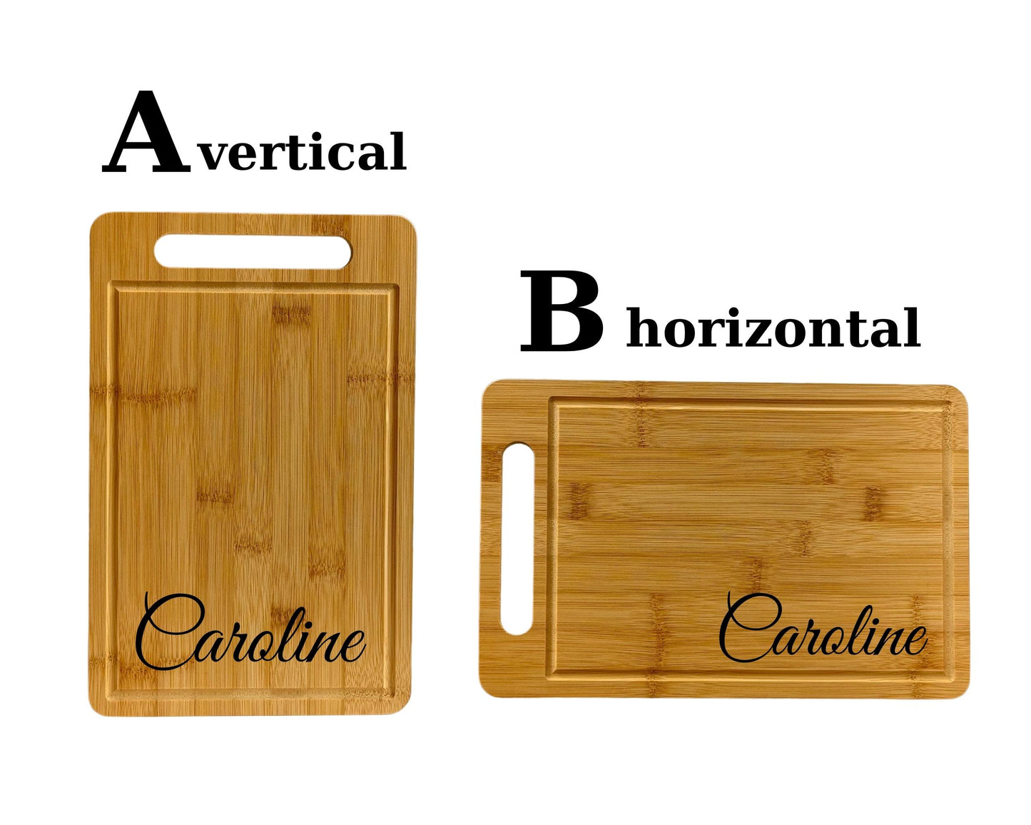 Christmas Gifts - Personalized Christmas Cutting Board, Christmas Charcuterie Board Laser File, Christmas Unique Gifts, Bamboo Board