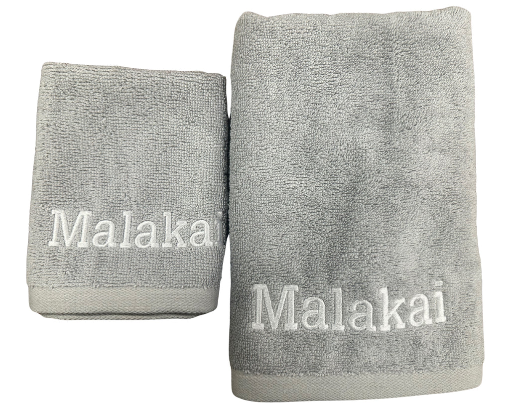 Custom Turkish Cotton Towel – Personalized Monogram, Name or Logo | Luxury Embroidered Gift
