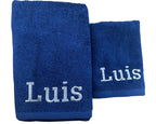 Custom Turkish Cotton Towel – Personalized Monogram, Name or Logo | Luxury Embroidered Gift