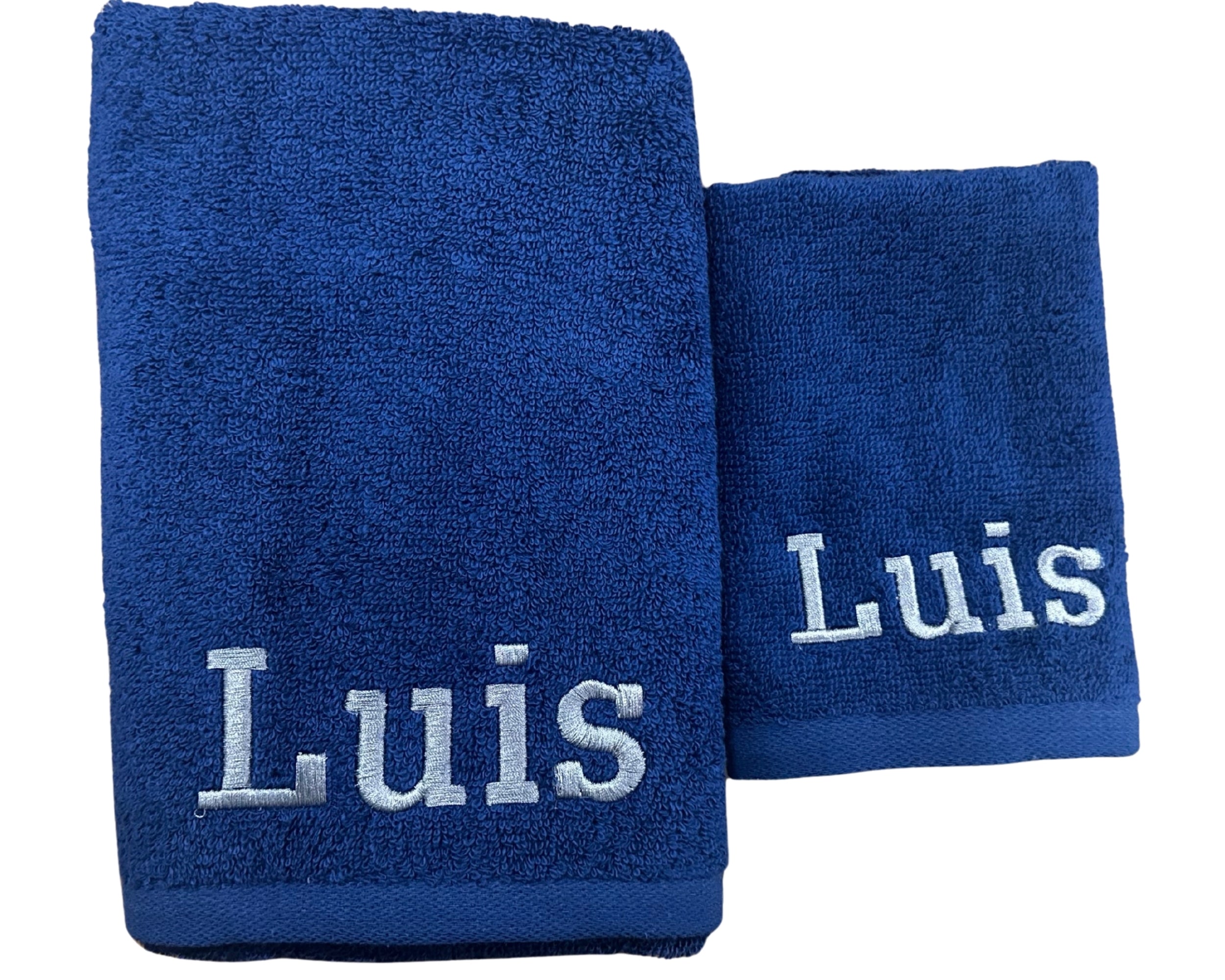 Custom Turkish Cotton Towel – Personalized Monogram, Name or Logo | Luxury Embroidered Gift