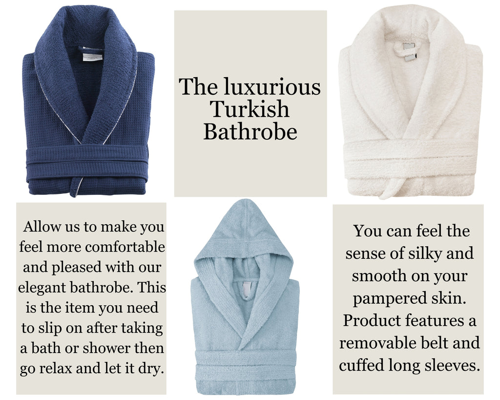 Embroidered Bathrobe,  Personalized Bathrobe