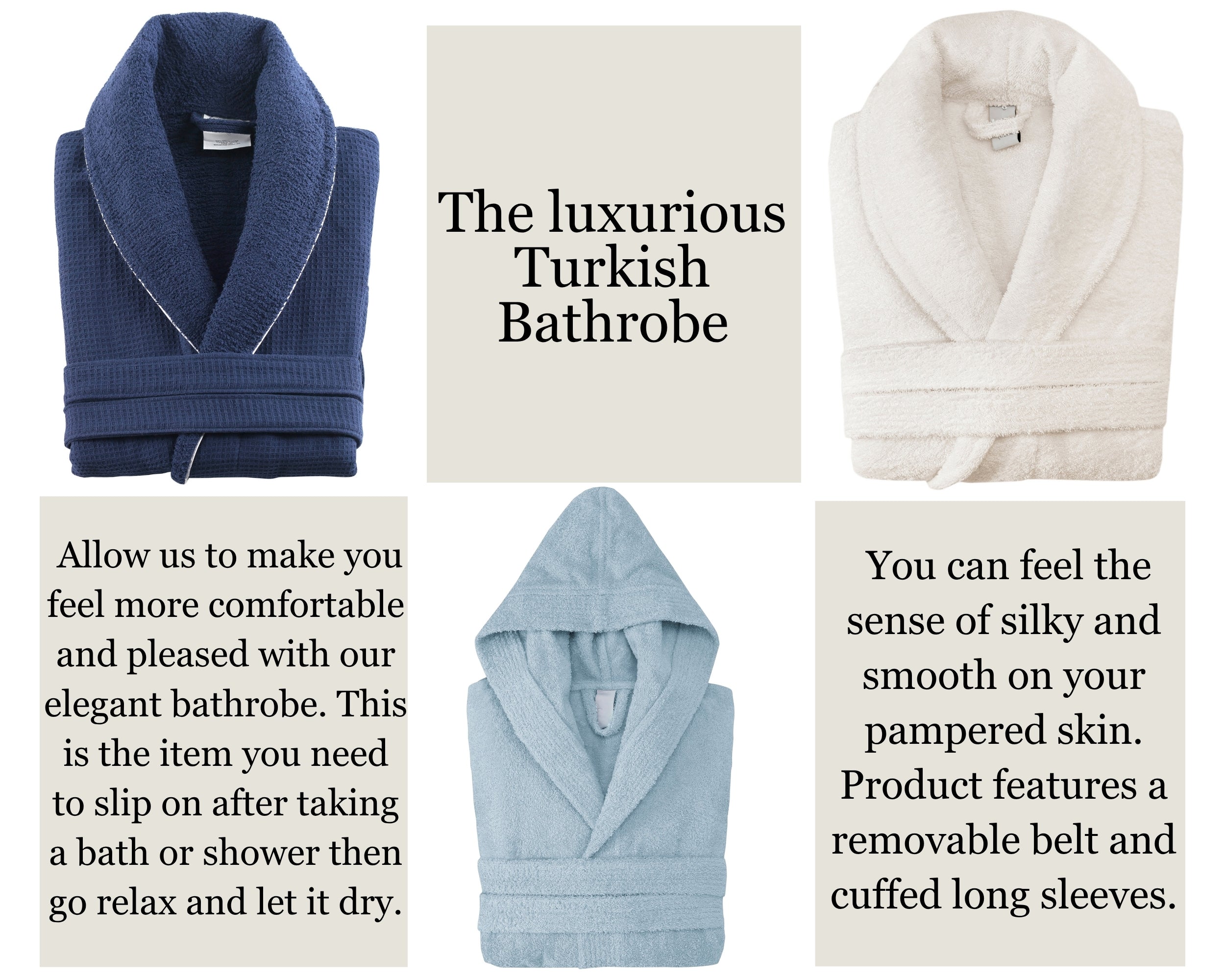Embroidered Bathrobe,  Personalized Bathrobe