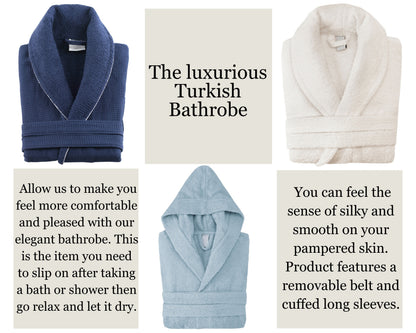 Embroidered Bathrobe,  Personalized Bathrobe