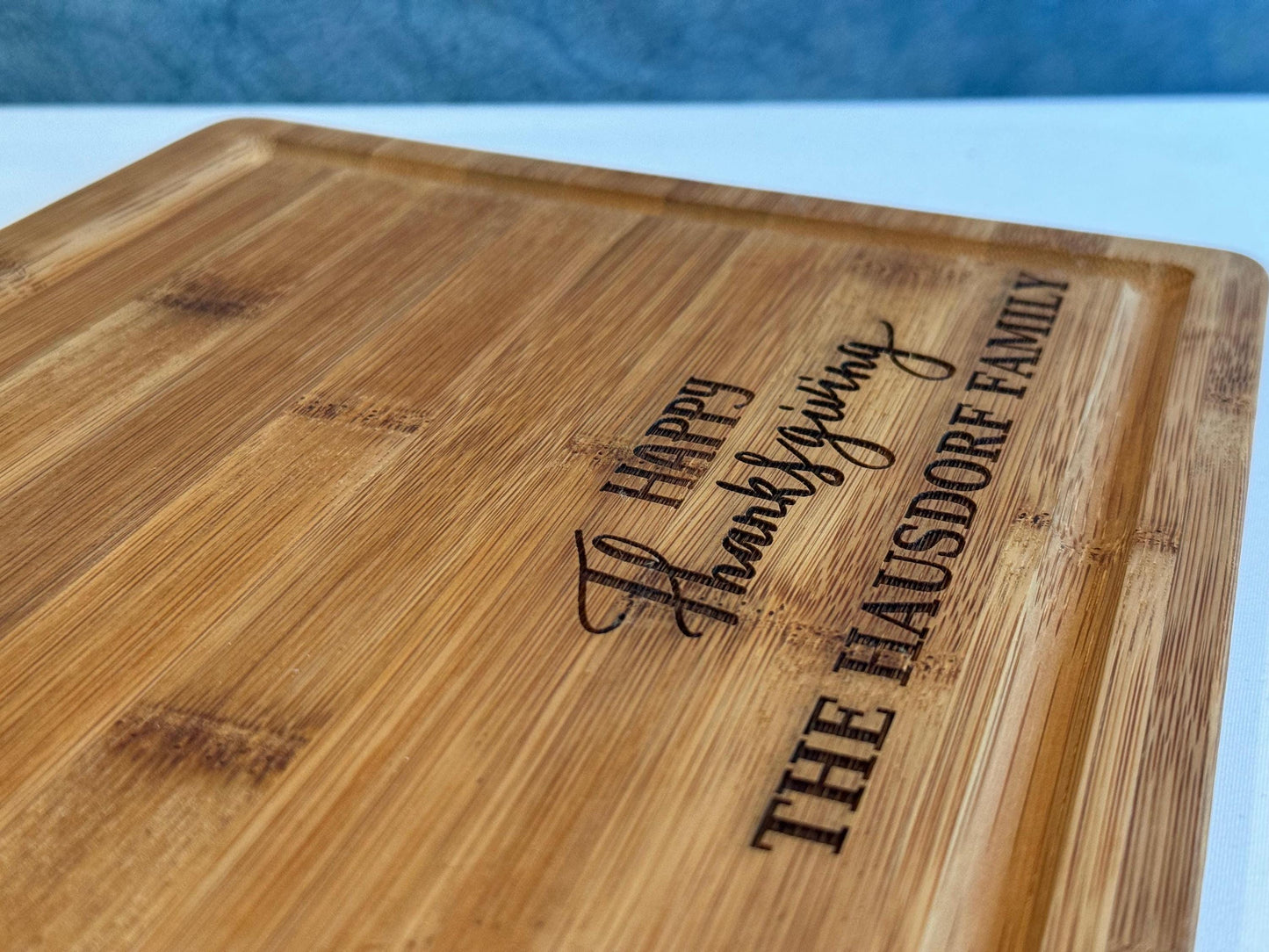 Hostess Gift - Turkey Platter - Personalized Thanksgiving Board - Custom Charcuterie Board - Friendsgiving decor,