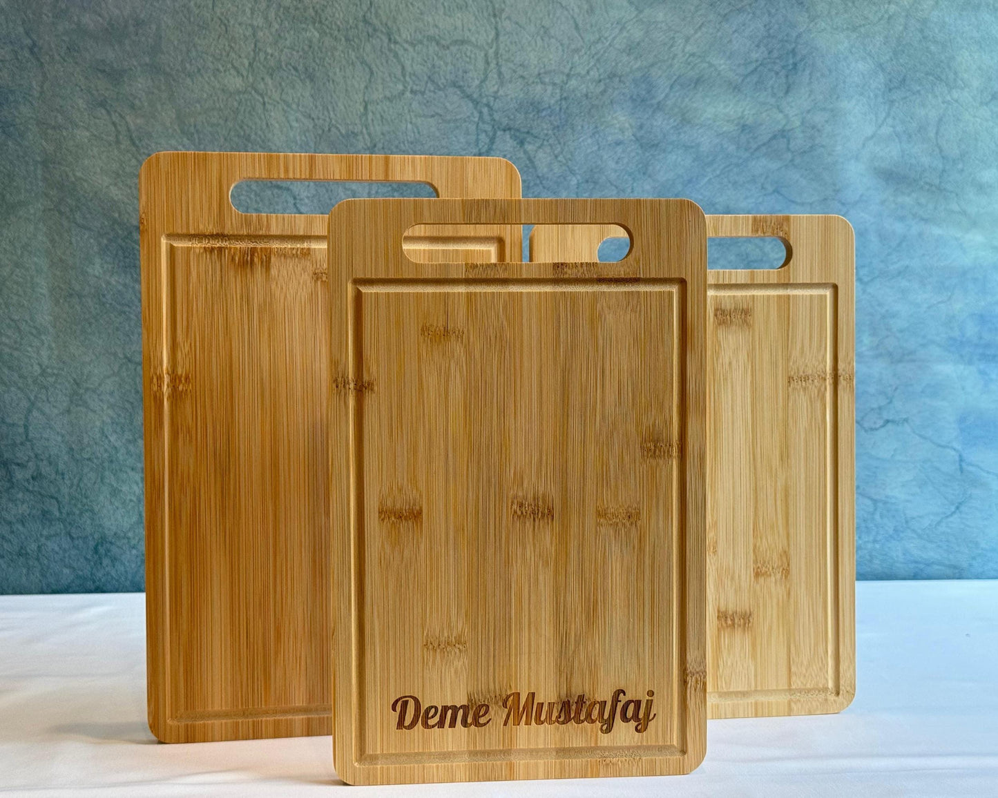 Christmas Gifts - Personalized Christmas Cutting Board, Christmas Charcuterie Board Laser File, Christmas Unique Gifts, Bamboo Board