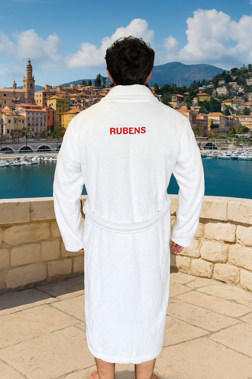 Personalized Bathrobe, Custom Robe, Bridesmaid Robe, Monogrammed Bathrobe, Embroidered Bathrobe, Turkish Cotton Robe, Luxury Hotel Robe