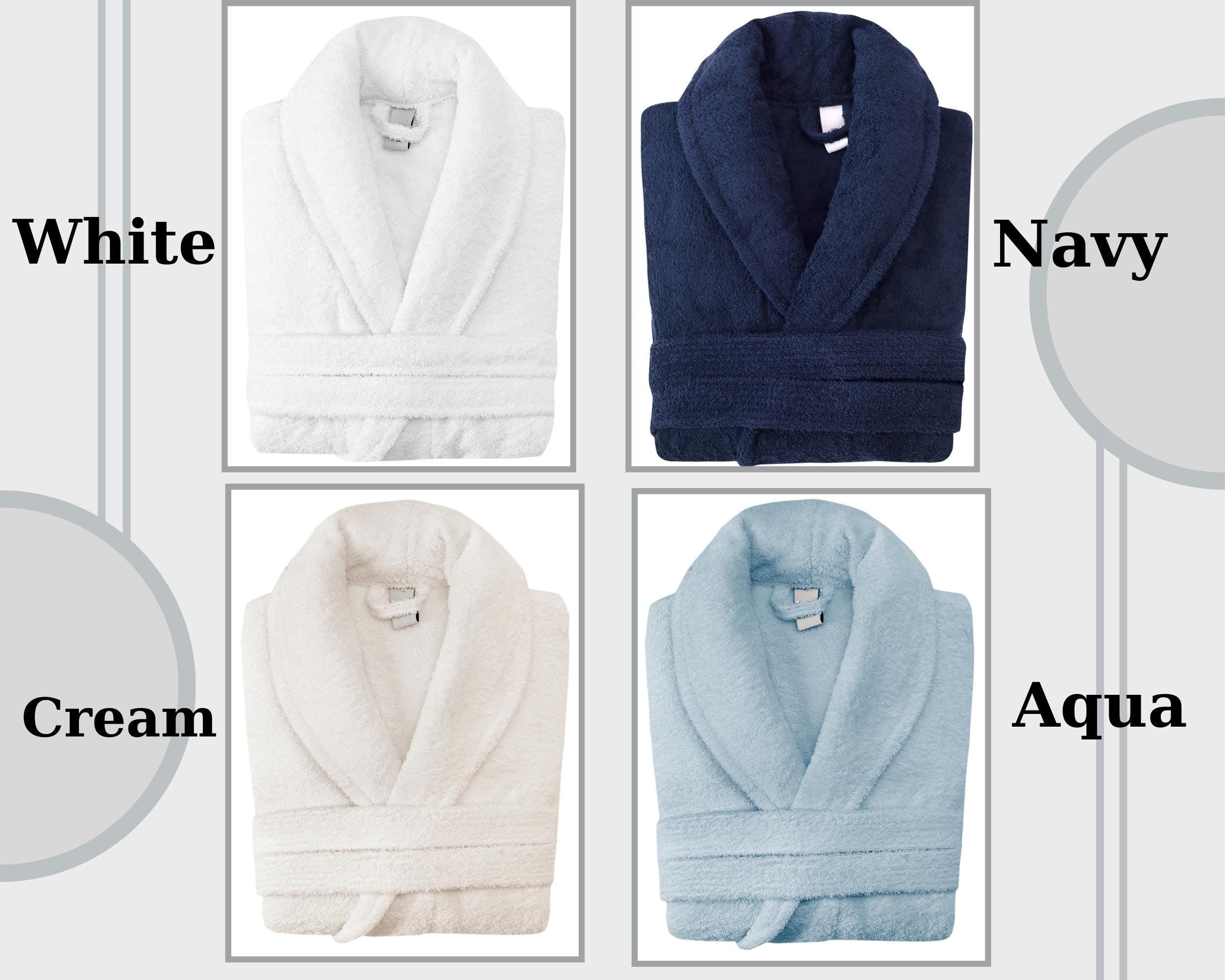 Embroidered Bathrobe, Custom Fathers Day Gift, Personalized Bathrobe, Unique Fathers Day, Monogrammed Bathrobe, Turkish Cotton Robe Dad