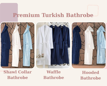Embroidered Bathrobe,  Personalized Bathrobe