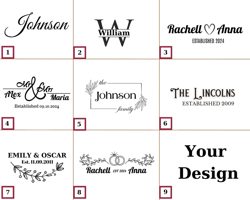 Personalized Cutting Board