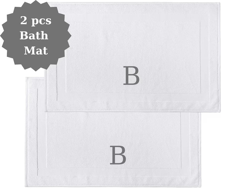 Embroidered Bath Matt