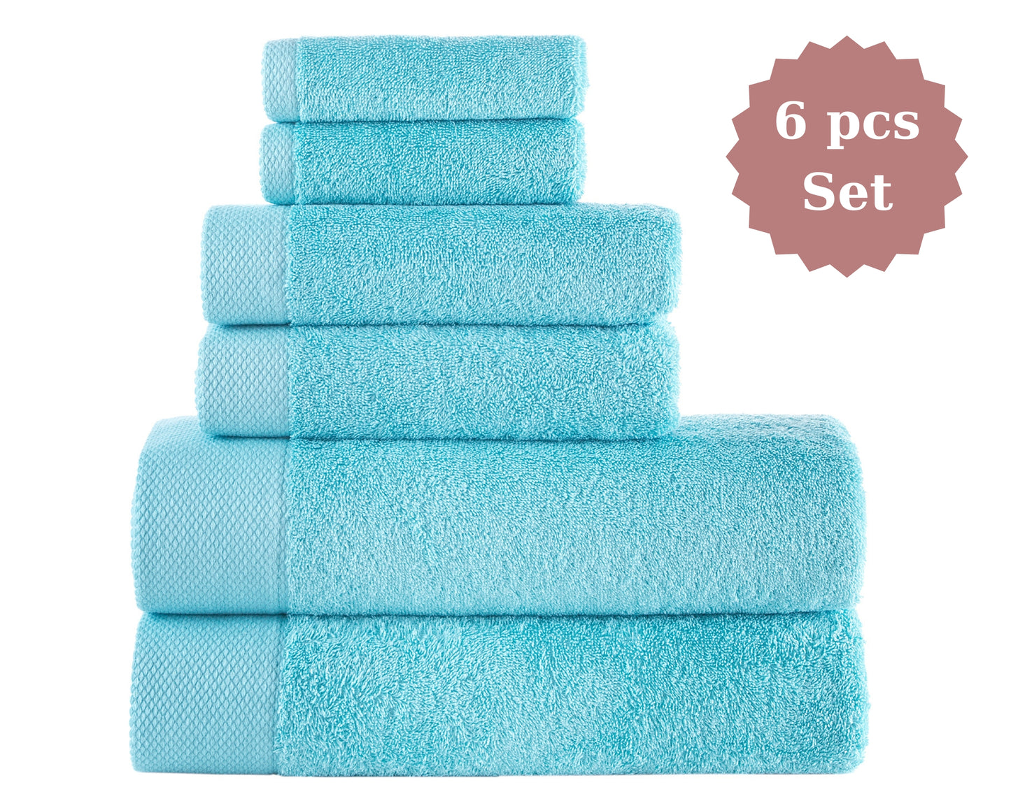 Personalized Bath Towel Set, Custom Turkish Bath Towels, Name Embroidery Towel - Bath-Hand-Wash  towel