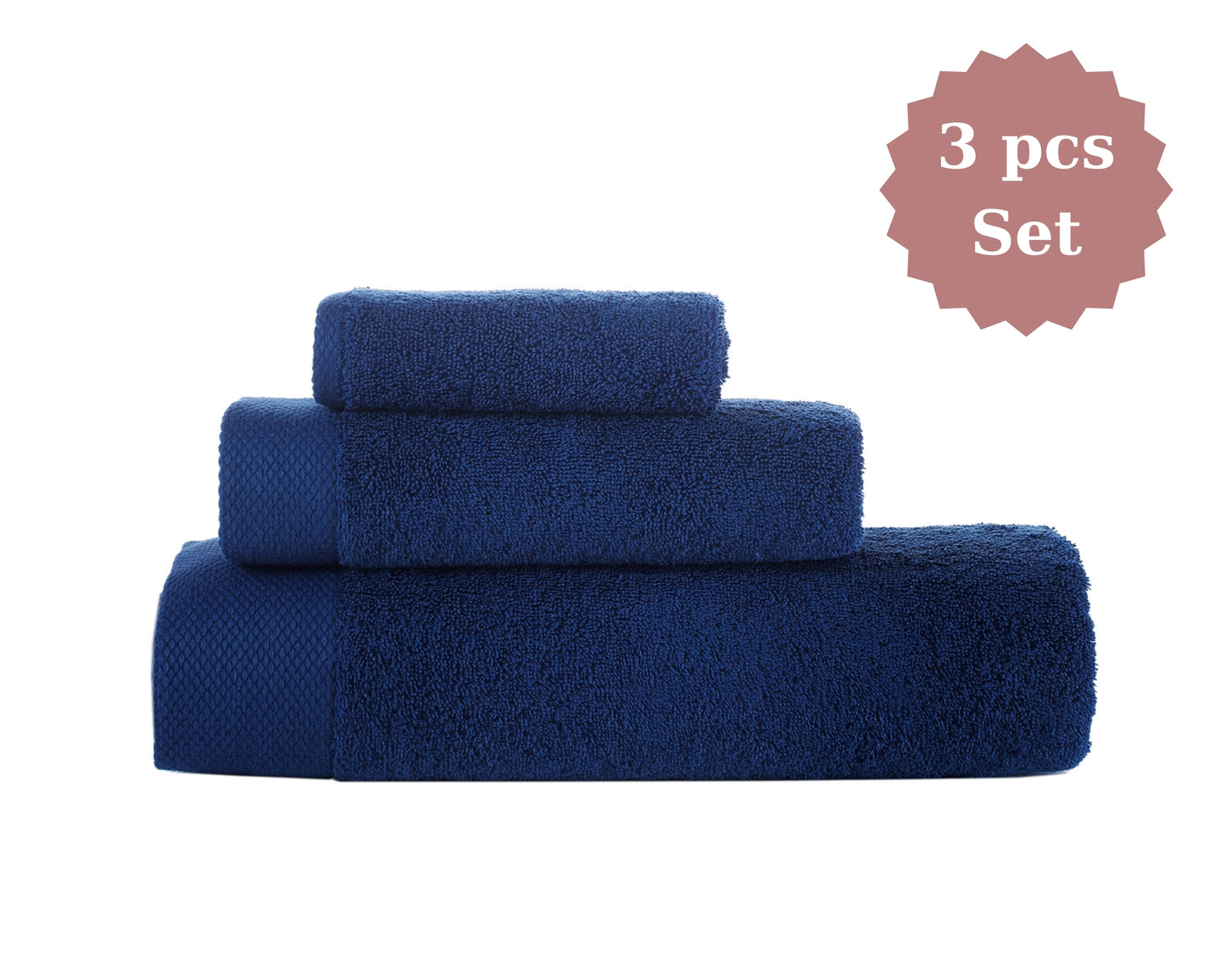 Personalized Bath Towel Set, Custom Turkish Bath Towels, Name Embroidery Towel - Bath-Hand-Wash  towel